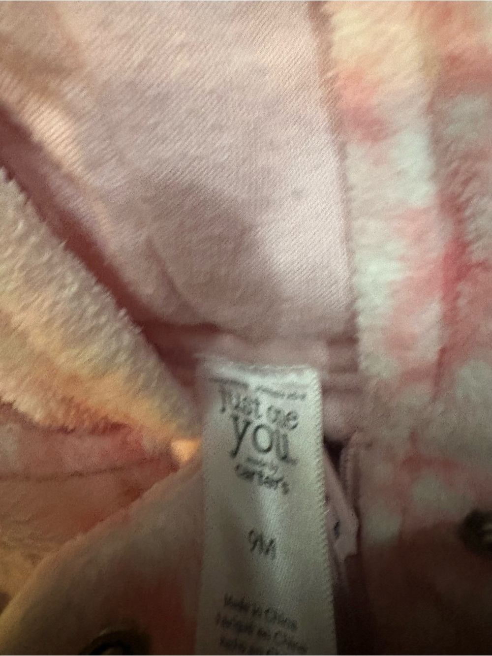 Carter's Plush Hooded Baby Footie Set - Cream & Pink snowsuits - Picture 4 of 4